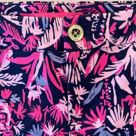 Lilly Pulitzer Kelly Skinny Ankle Pant Bright Navy Swing of Things - Picture 6 of 14